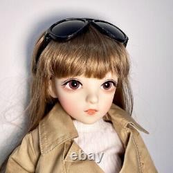 60cm 1/3 BJD Doll Joint Movable Girl Handmade Clothes Makeup Full Set DIY Toys