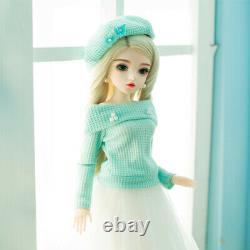 60cm 1/3 BJD Dolls Elegant Girl Handmade Doll Toy Makeup Full Set Birthday Gift