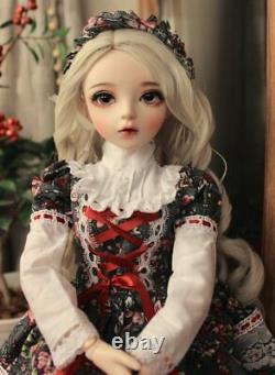 60cm BJD Doll Gift 1/3 Ball Jointed Toys Full Set With Changeable Eyes Clothes