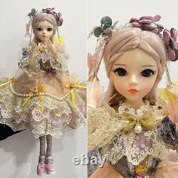 60cm BJD Doll Girl Dolls with Free Face Makeup Wigs Clothes Shoes FULL SET Toy