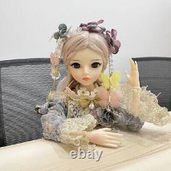 60cm BJD Doll Girl Dolls with Free Face Makeup Wigs Clothes Shoes FULL SET Toy