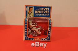 70s Evel Knievel Diecast Full Set! Ideal Toy Stunt Cycle Motorcycle Daredevil