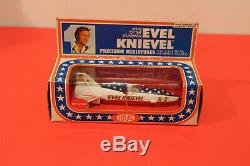 70s Evel Knievel Diecast Full Set! Ideal Toy Stunt Cycle Motorcycle Daredevil