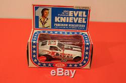 70s Evel Knievel Diecast Full Set! Ideal Toy Stunt Cycle Motorcycle Daredevil