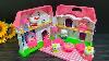 9 Minutes Satisfying With Unboxing Hello Kitty Dollhouse Play Set Toy Review Video Asmr No Music