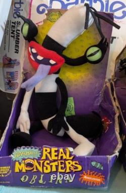 AHH REAL MONSTERS! Full Set! Vintage Nickelodeon Stuffed Animals