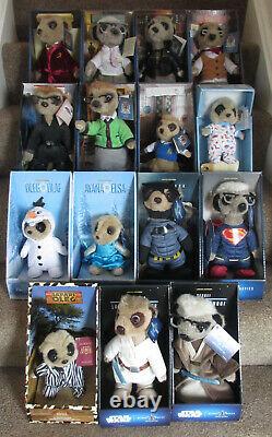 Almost full set of TV Compare the Market Meerkat soft toys (15 of 19) BRAND NEW