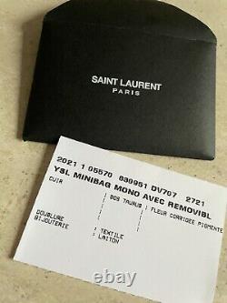 Authentic Saint Laurent Toy Lou Lou In Dark Bwige Full Set