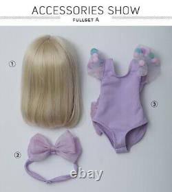 BJD 1/4 SAKI Ball Jointed Doll MSD Fairy Dolls Cute Anime Figure Toys Full Set
