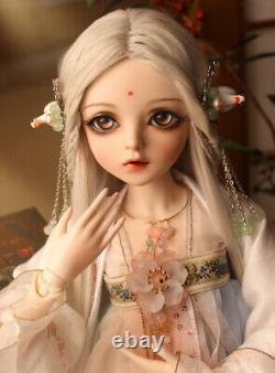 BJD Doll 1/3 60cm BJD Dolls + Full Set Clothes Wig Shoes Eyes Make Up Outfit Toy