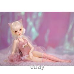 BJD Doll 1/4 Girl Women Full Set Eyes Wig Clothes Makeup Hair Clothes Toys GIFT