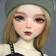 Bjd Doll Toy Brown/blue Eyes Fashion Clothes Suit Full Set 56cm Height Girl Doll