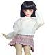 Bjd Toy 22 Inch Fashion Doll And Doll's Clothes Dress Shoes Black Wigs Full Set