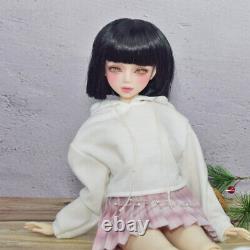 BJD Toy 22 inch Fashion Doll and Doll's Clothes Dress Shoes Black Wigs Full Set