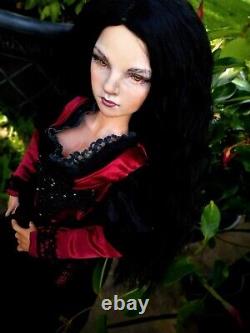 BJD doll 1/3 Raven full set OOAK by Luba Briginets