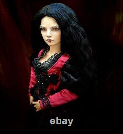 BJD doll 1/3 Raven full set OOAK by Luba Briginets