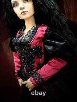 BJD doll 1/3 Raven full set OOAK by Luba Briginets