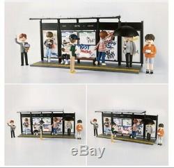 BTS ART TOY FIGURINE Full Set 7 Members 7P Photo Cards 7P Stickers Sealed