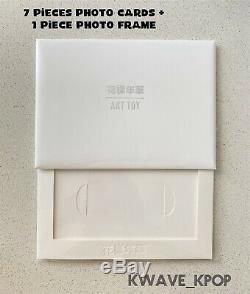 BTS ART TOY FIGURINE Full Set 7 Members 7P Photo Cards 7P Stickers Sealed