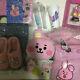 Bts Bt21 Cooky Official Full Set Baby Face Cushion Toy Slippers Keyring Cup
