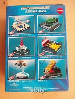 Bandai Thunderbirds Meikan Diorama Series Full Set x6 In Sealed Boxes 2004