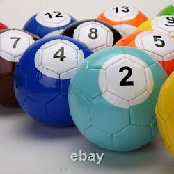 Billiard Snook Soccer Ball Football Full Set Snooker Street Game Sport Toy Sz2