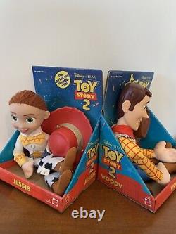 Bnip Toy Story 2 Full Set Plush Toys Woody, Buzz, Jessie & Bullseye