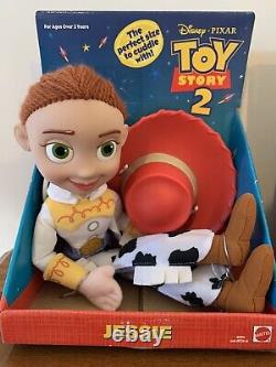 Bnip Toy Story 2 Full Set Plush Toys Woody, Buzz, Jessie & Bullseye