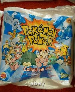 Burger King USA Pokemon 2000 Power Toys Full Set 24 C2000