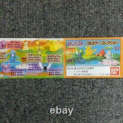 Capsule Toy Pokemon Full Color Collection Bandai 5-Set Pocket Monsters Pikachu