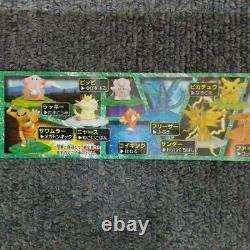 Capsule Toy Pokemon Full Color Stadium Bandai 7 Kinds Set Pocket Monster Pikachu