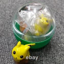 Capsule Toy Pokemon full color stadium Bandai 6 Types Set Pocket Monster Pikachu