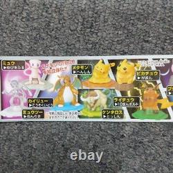 Capsule Toy Pokemon full color stadium Bandai 6 Types Set Pocket Monster Pikachu