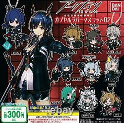(Capsule toy) Arknights capsule Rubber Mascot 02 all 10 sets (Full set)