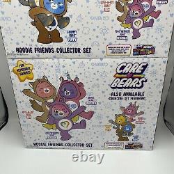 Care Bears Hoodie Friends Full Collector Set Lot of 2 Boxes Toy Plush Brand New