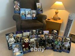 Complete Full Set Of 19 Compare The Market Meerkat toys Inc Sleepy Oleg