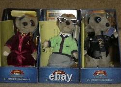 Complete Full Set Of 19 Compare The Market Meerkat toys Inc Sleepy Oleg