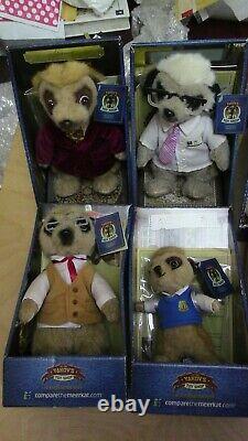 Complete original Collection full set Compare the Meerkat toys + Oleg & safari