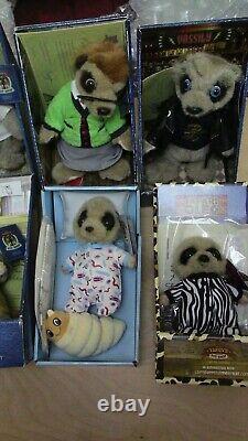 Complete original Collection full set Compare the Meerkat toys + Oleg & safari