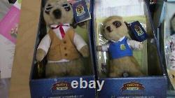 Complete original Collection full set Compare the Meerkat toys + Oleg & safari