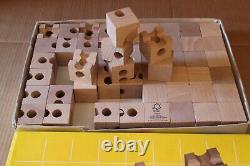 Cuboro Wood Toy Set 54 Swiss Made Genuine Wood Toy Marble Run Jigsaw Puzzle Full