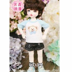 Cute Boy 1/6 BJD Doll + Face Makeup + Clothes + Wigs + Shoes Full Set Outfit Toy