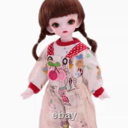 Cute Bunny Girl 1/6 BJD Doll Ball Joint Doll Resin Eyes Full Set Toy Xmas Gifts