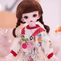 Cute Bunny Girl 1/6 BJD Doll Ball Joint Doll Resin Eyes Full Set Toy Xmas Gifts