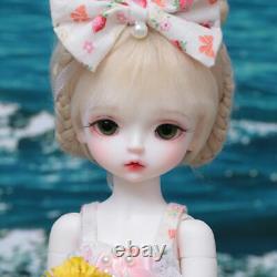 Cute Toy Girl BJD SD Doll 1/6 Ball Jointed Eyes Face Makeup Wig Clothes FULL SET