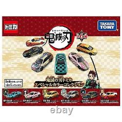 Demon slayer Tomica Special Color Collection Toy 6 Types Full Comp Set Mascot