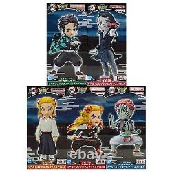 Demon slayer World Collectable Figure Collection Toy 5 Types Full Comp Set New