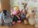 Disney Christopher Robin Winnie The Pooh Plushes Limited 5 Soft Toys Full Set