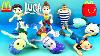 Disney Pixar Luca Mcdonald S Happy Meal Toys Complete Set 8 Movie Water Gun Swim Color Change 2021