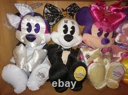 Disney Store Minnie Mouse Main Attraction Soft Toy Plush Full Set Of 12